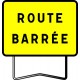 Panneau type KC1 Route barrée